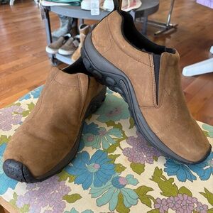 Men's Merrell Brown Slip-On Loafers J63839W Size 10.5W